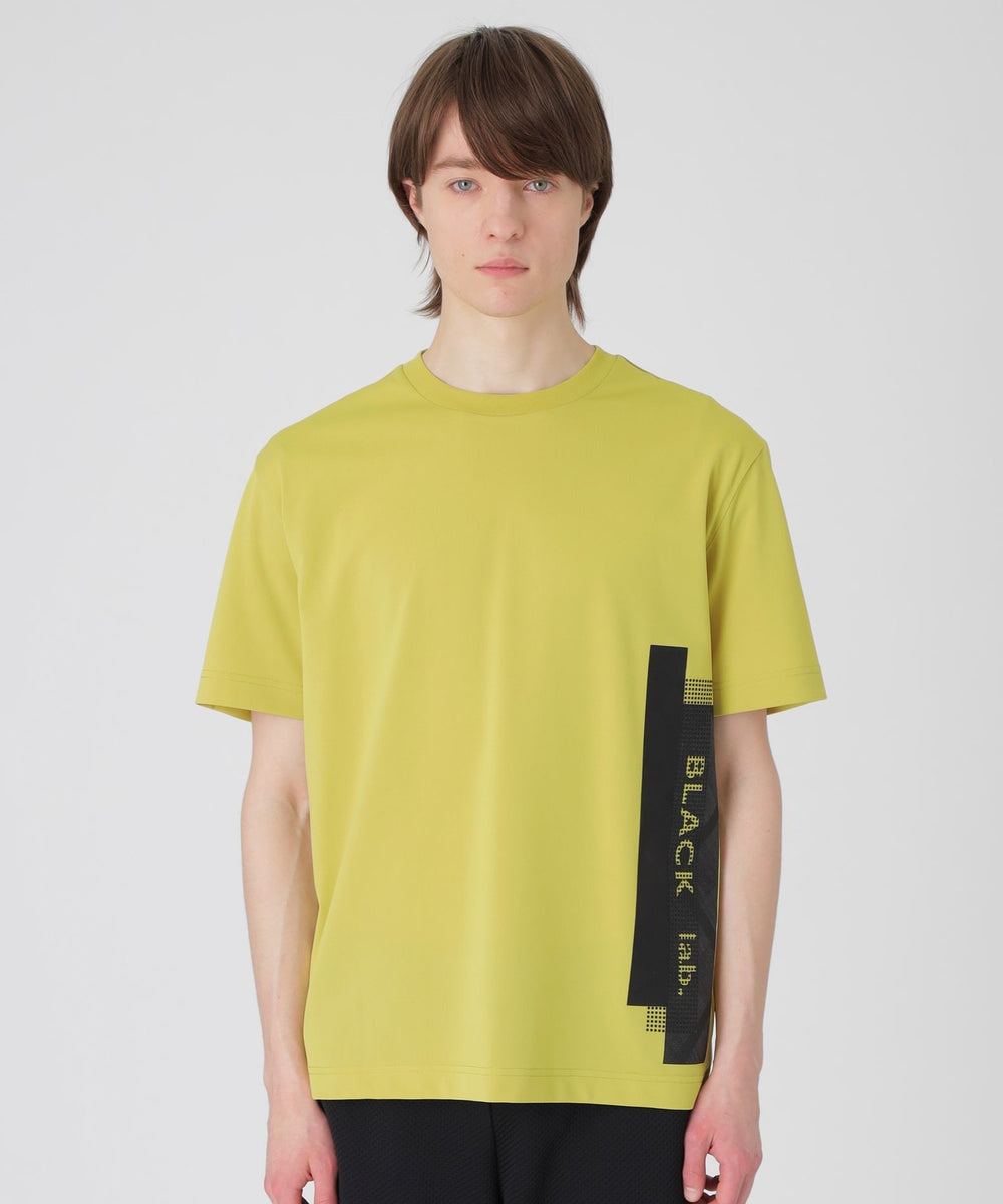 BLACK lab.】テクニカルヘムグラフィックTシャツ（カットソー