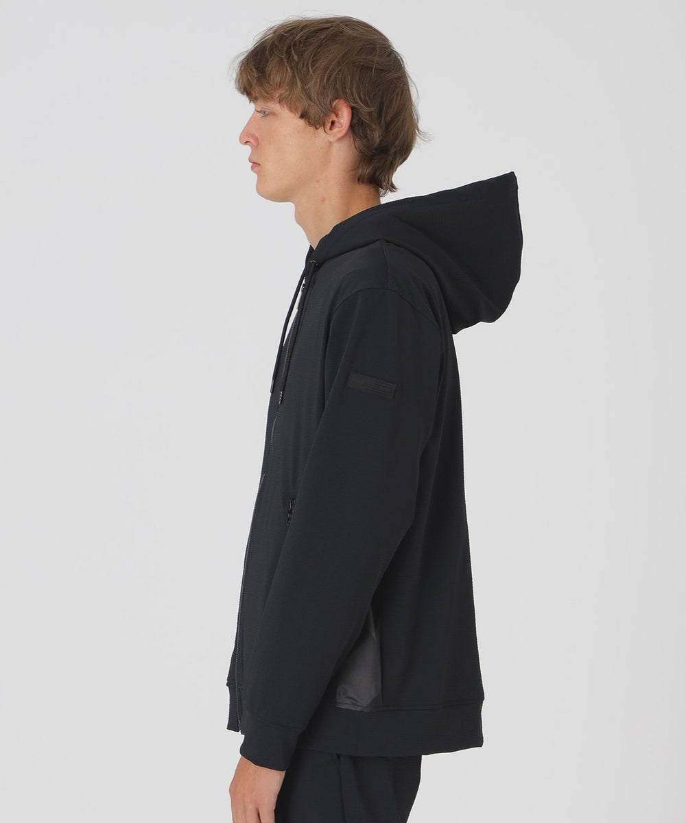 BLACK LABEL CRESTBRIDGE パーカー M 黒 WEB・一部店舗限定】フードチェックパーカー（WEB限定）｜BLACK