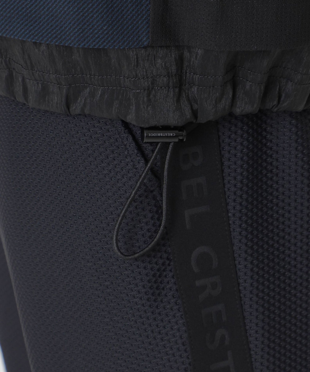 BLACK lab.】ファブリックコンビクレストブリッジチェックT