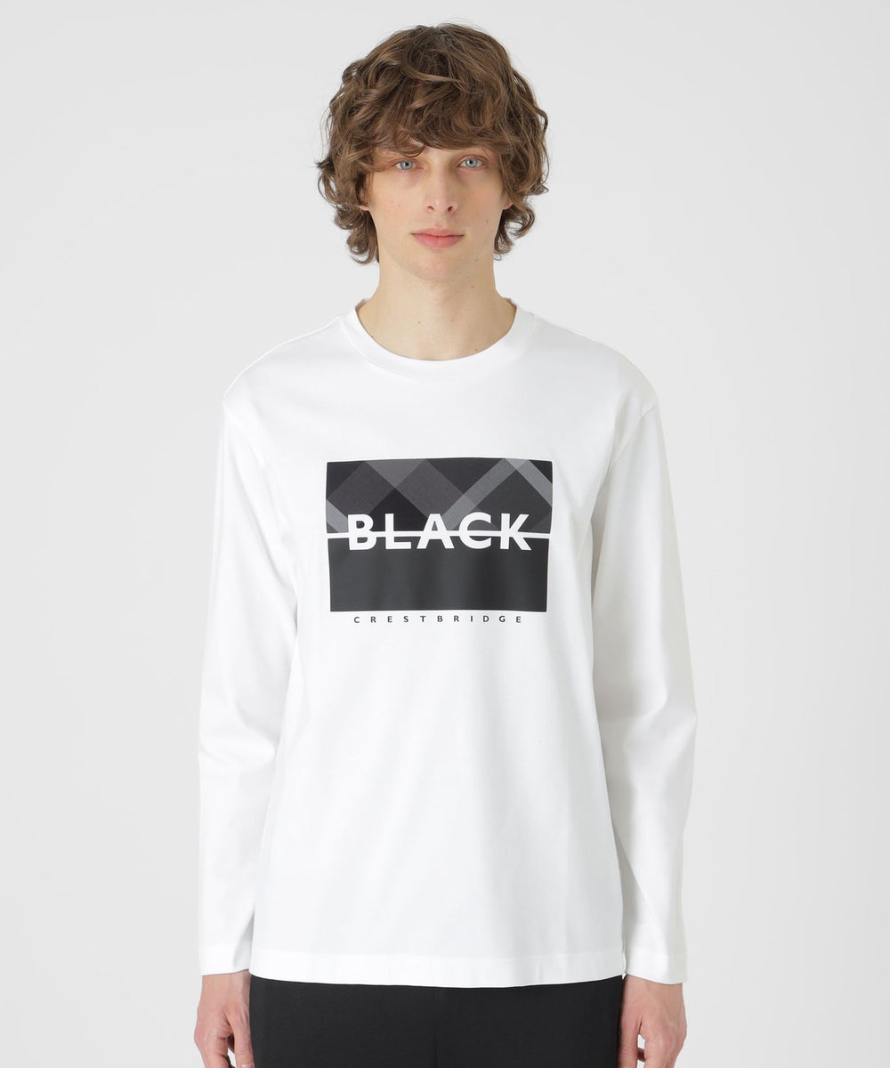 販売割引商品 新品 BLACK LABEL CRESTBRIDGE ロンT ホワイト | magkin.org