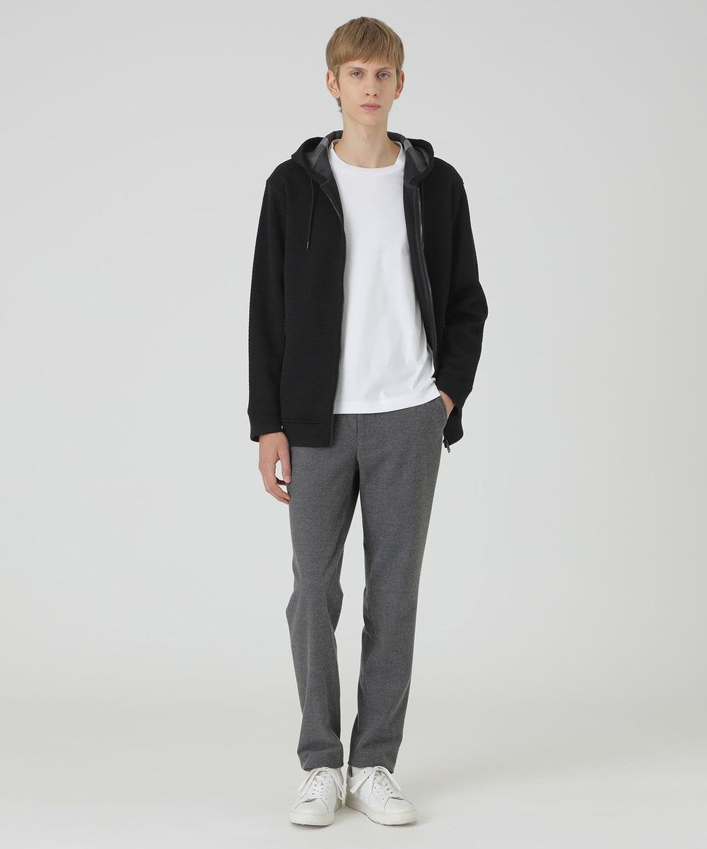 一部店舗限定】クォーターゲージハニカムパーカー（カットソー