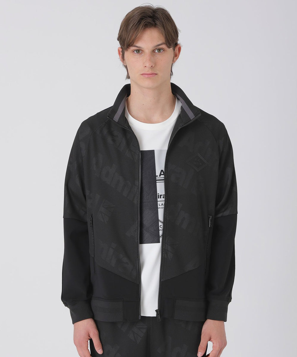 WEB・一部店舗限定】【BLACK lab.×Admiral】メッシュジャカードロゴ