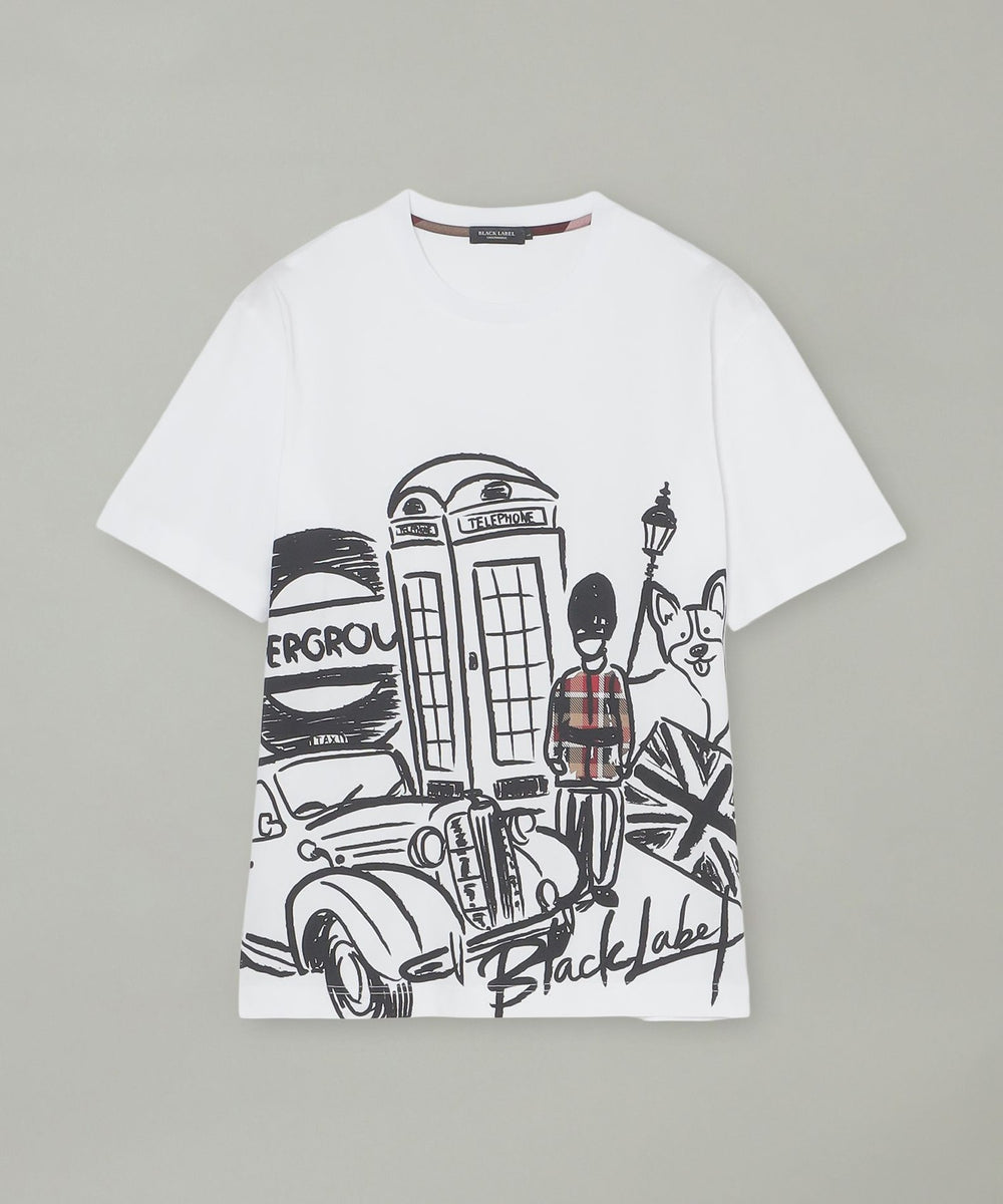 WEB・一部店舗限定】パネルブリティッシュアイコンTシャツ（カットソー