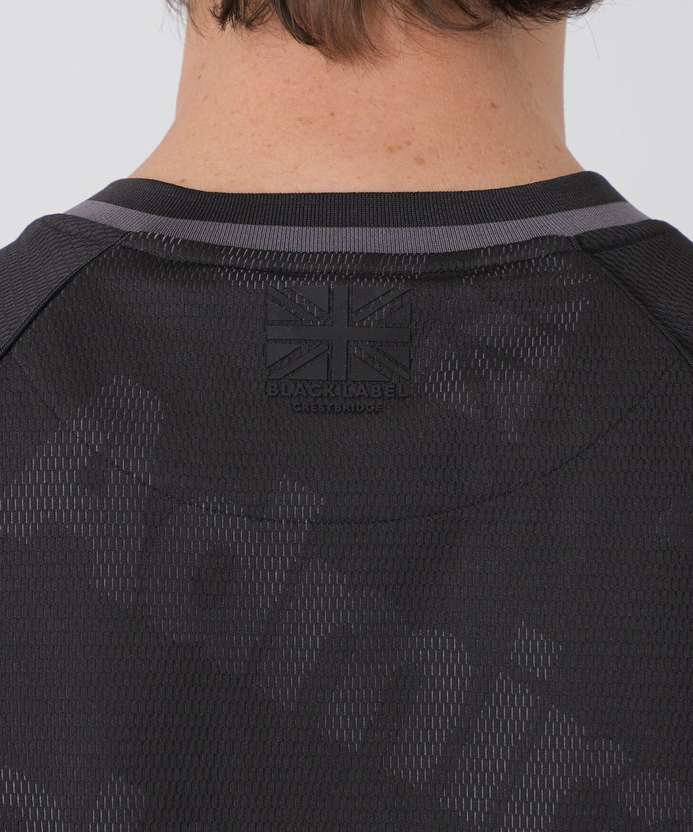 WEB・一部店舗限定】【BLACK lab.×Admiral】メッシュジャカードロゴT