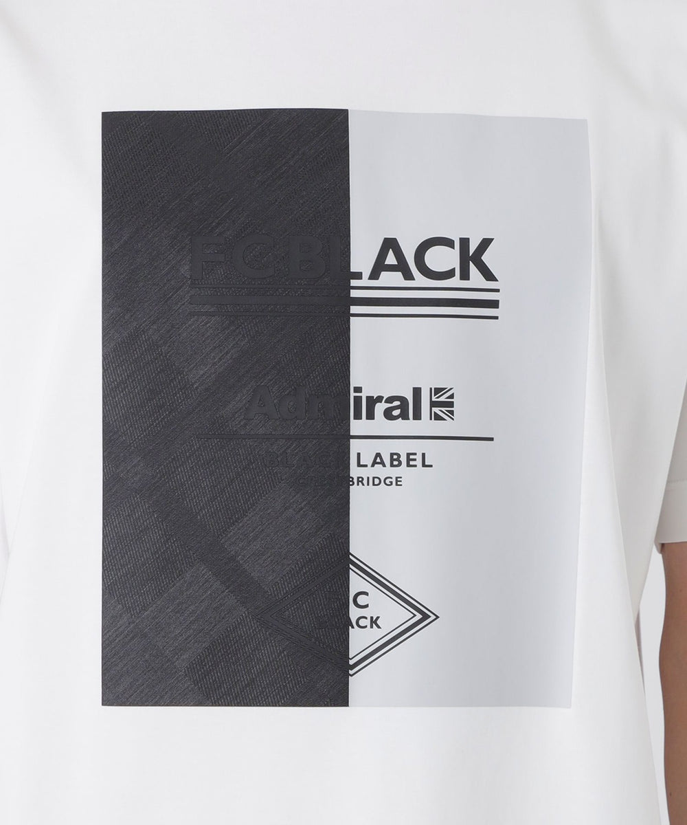 WEB・一部店舗限定】【BLACK lab.×Admiral】ボックスグラフィックT