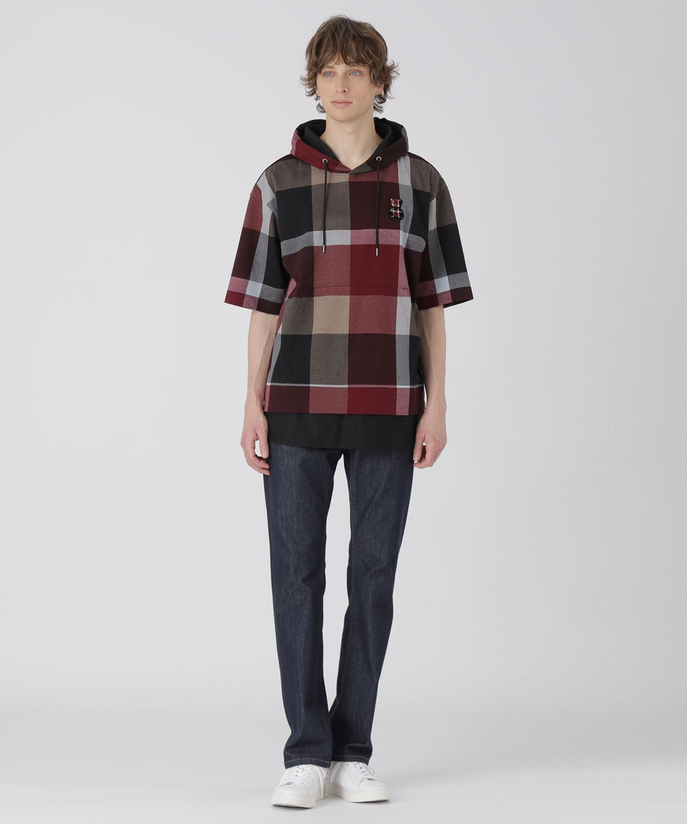 WEB・一部店舗限定】クレストブリッジチェックベアーフーディー