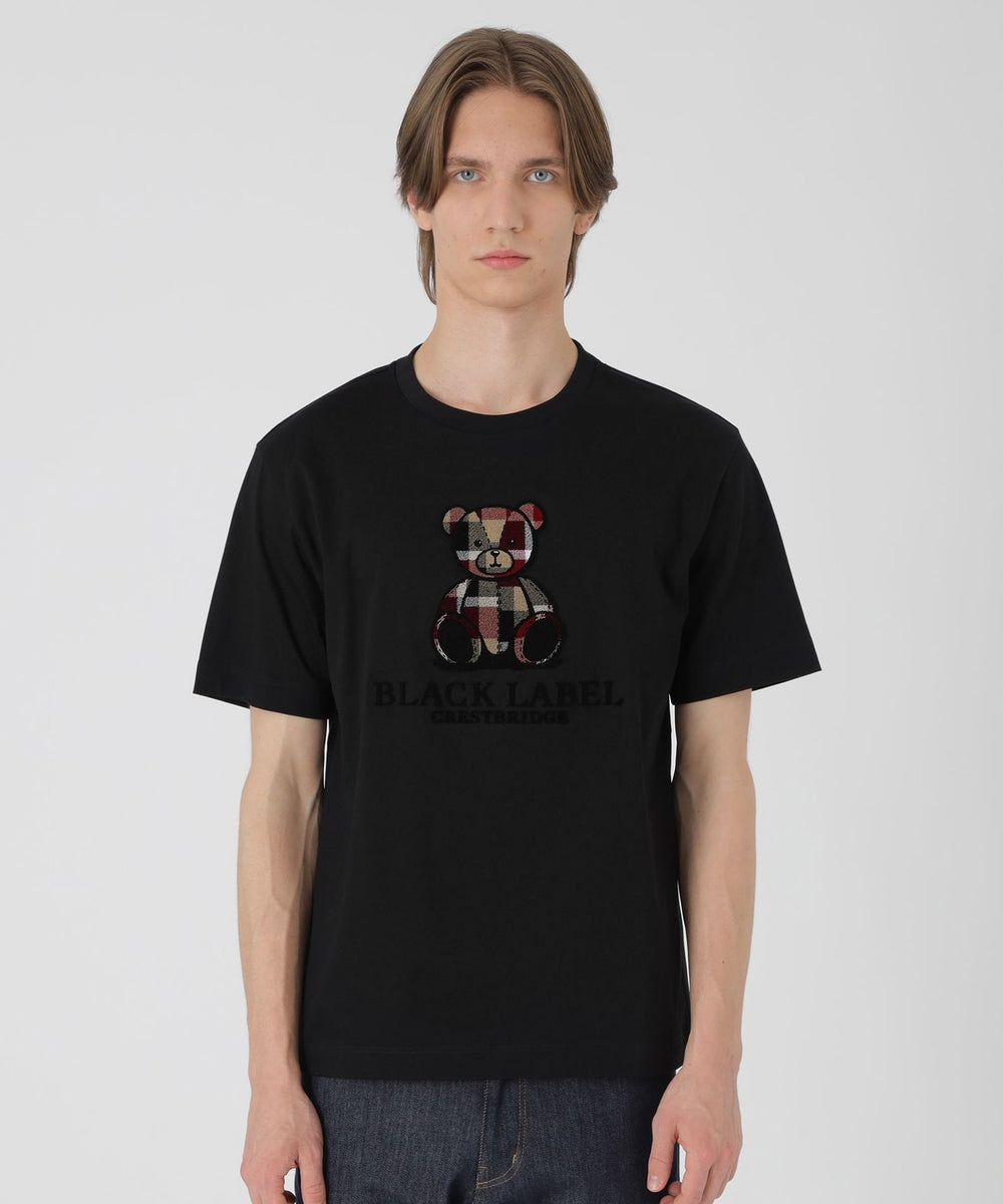WEB・一部店舗限定】ハブラシベアーTシャツ（カットソー）｜BLACK