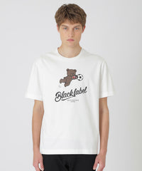 WEB・一部店舗限定】フットボールベアーTシャツ（カットソー）｜BLACK
