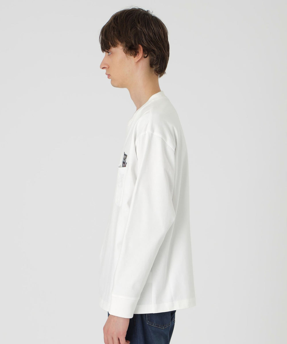 渋谷店・WEB限定】SWINGING CATニットポケットカットソー（カットソー