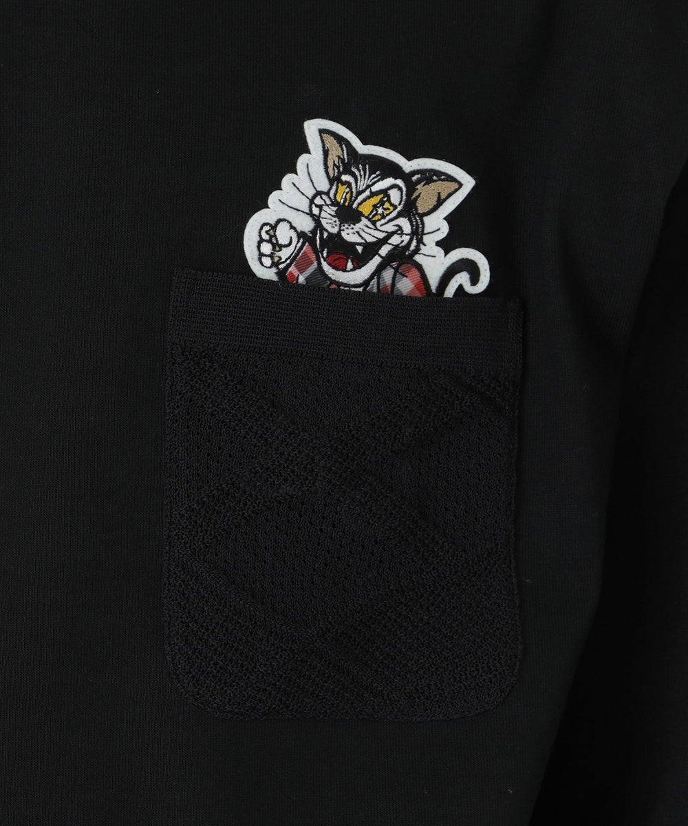 渋谷店・WEB限定】SWINGING CATニットポケットカットソー（カットソー