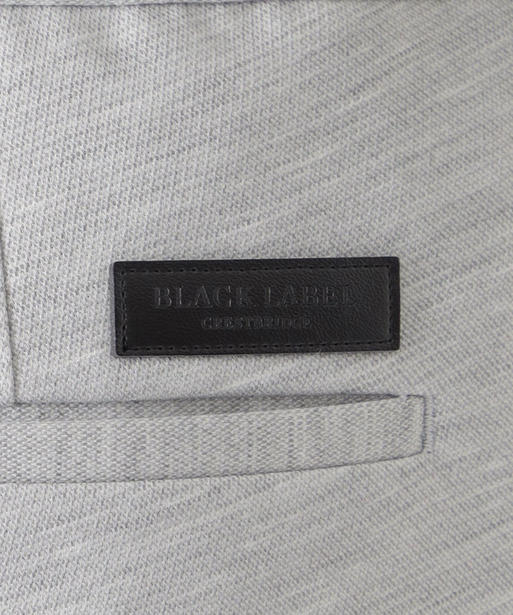 CARREMANハニカムジャージートラウザーズ（カジュアルパンツ）｜BLACK