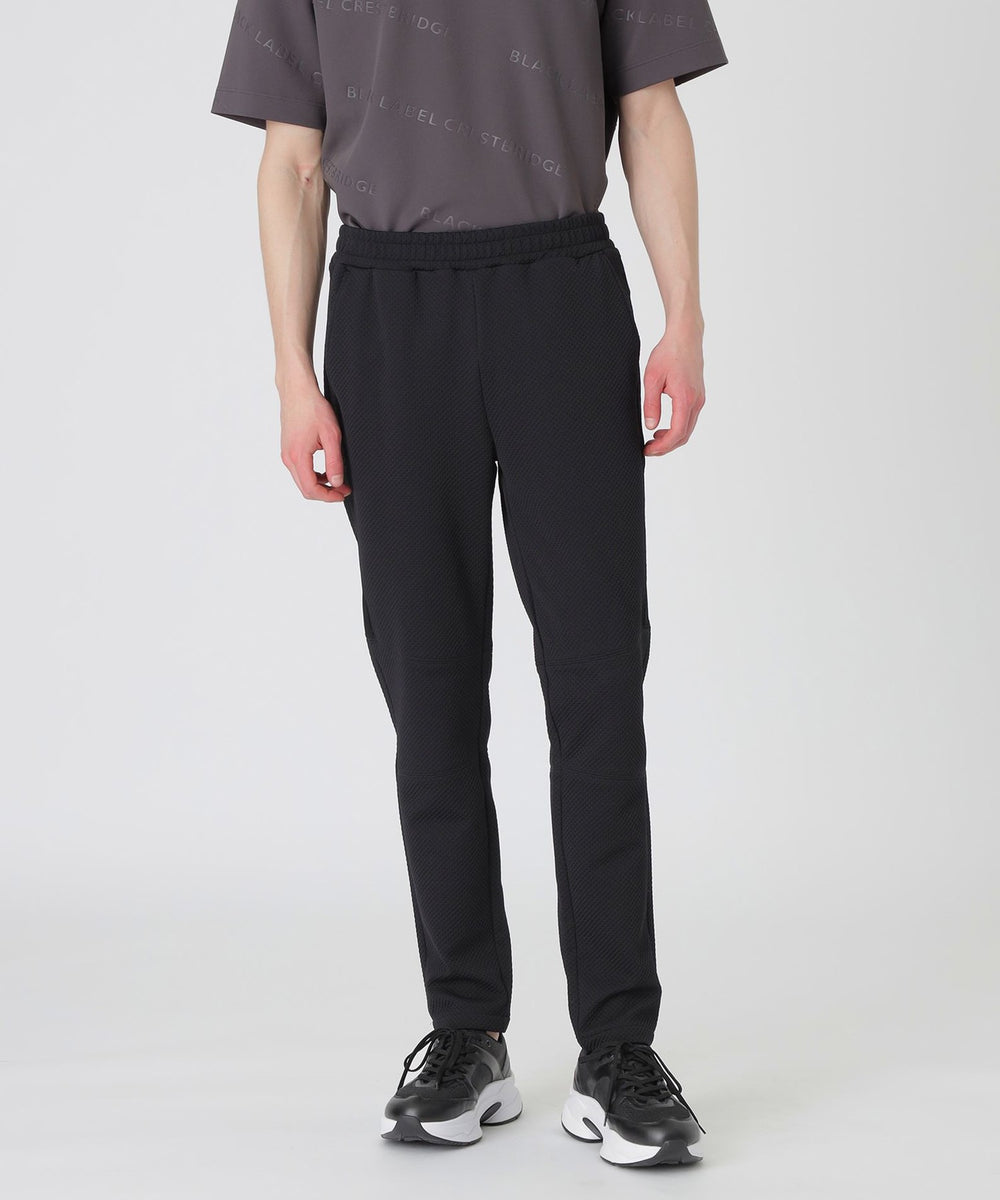 【BLACK lab.】メッシュテクスチャートラックパンツ