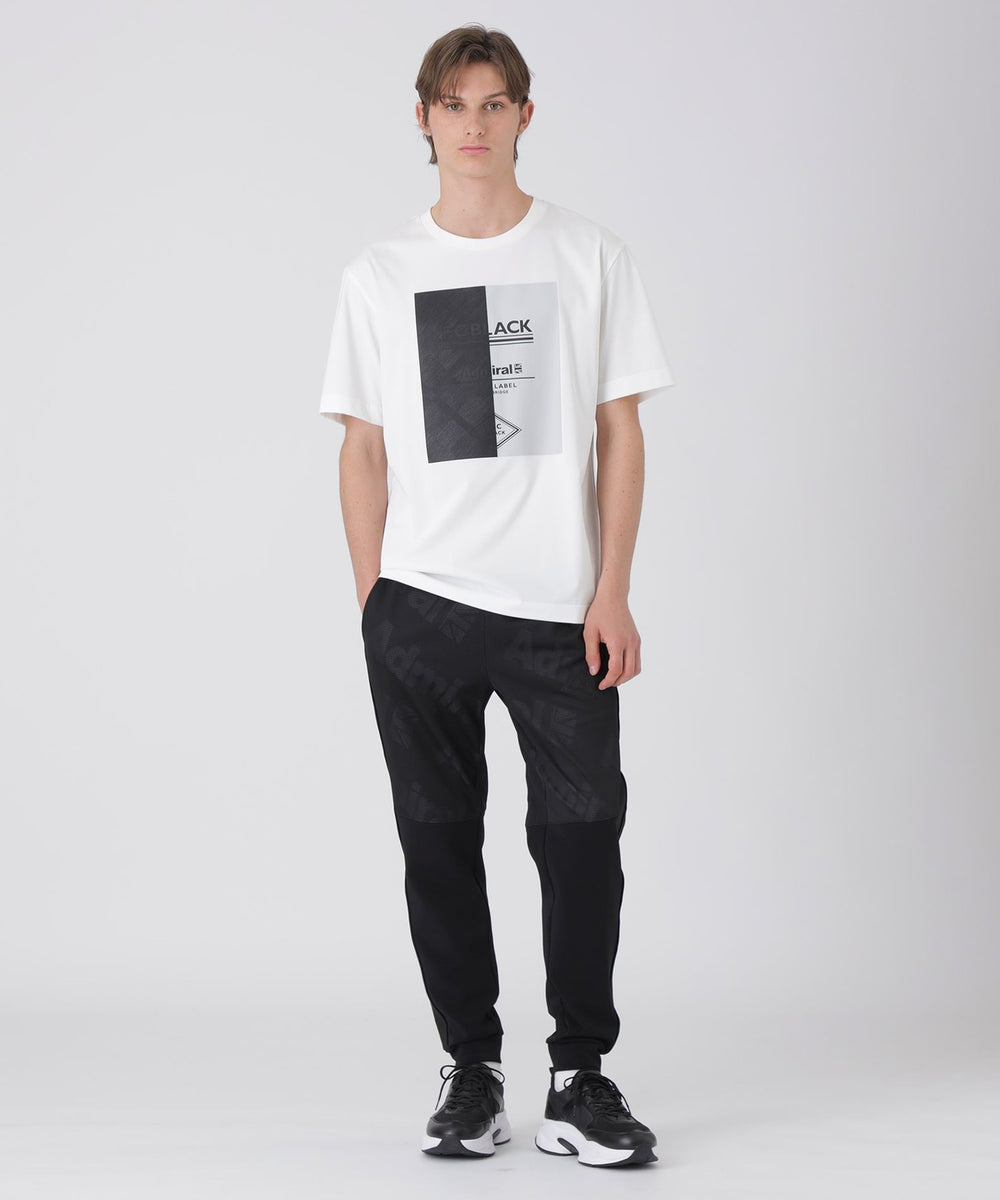 WEB・一部店舗限定】【BLACK lab.×Admiral】メッシュジャカードロゴ