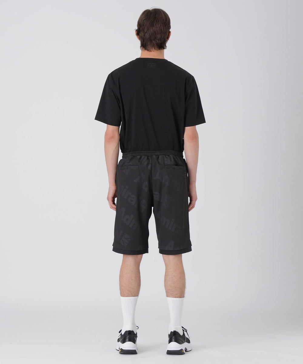 WEB・一部店舗限定】【BLACK lab.×Admiral】メッシュジャカードロゴ