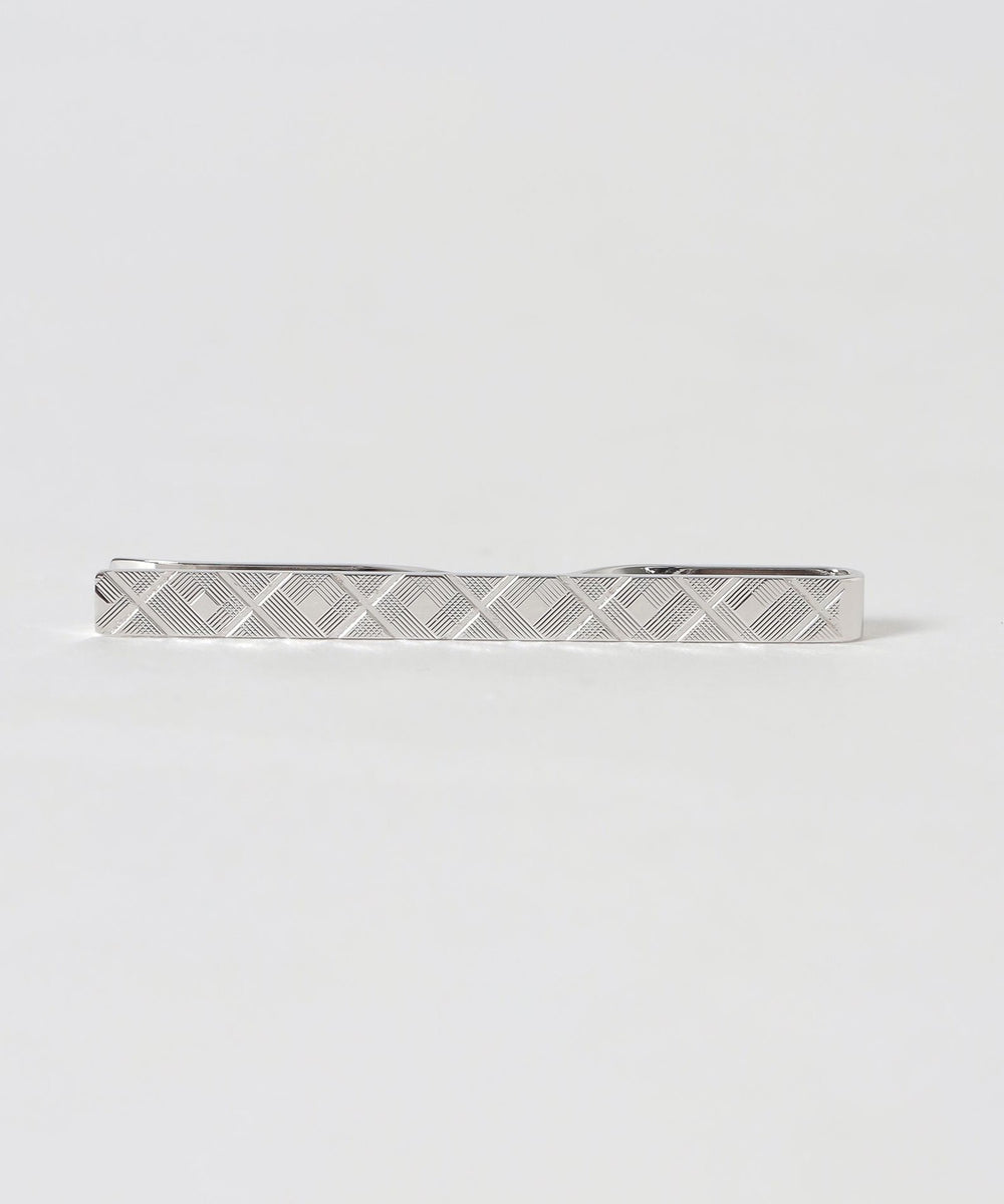 リバーシブルオールダイヤカットタイバー（アクセサリー）｜BLACK