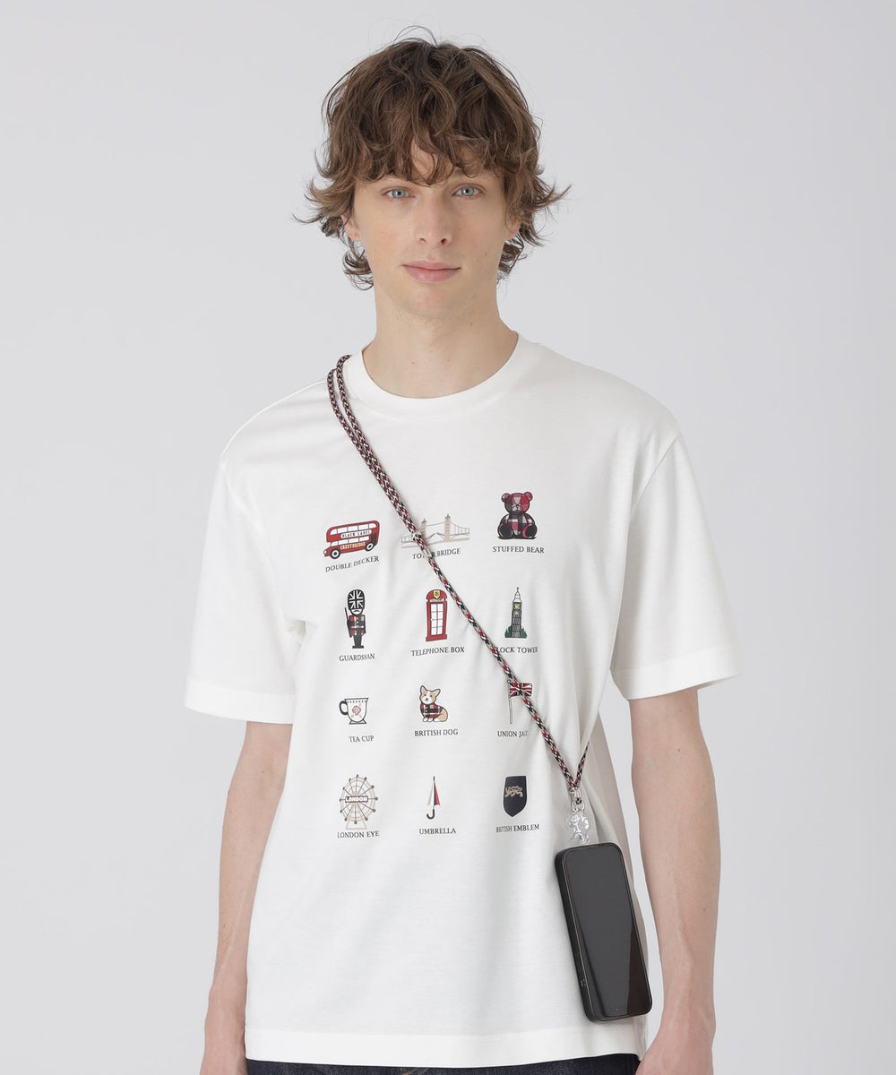 一部店舗限定】クレストブリッジチェックスマホショルダー
