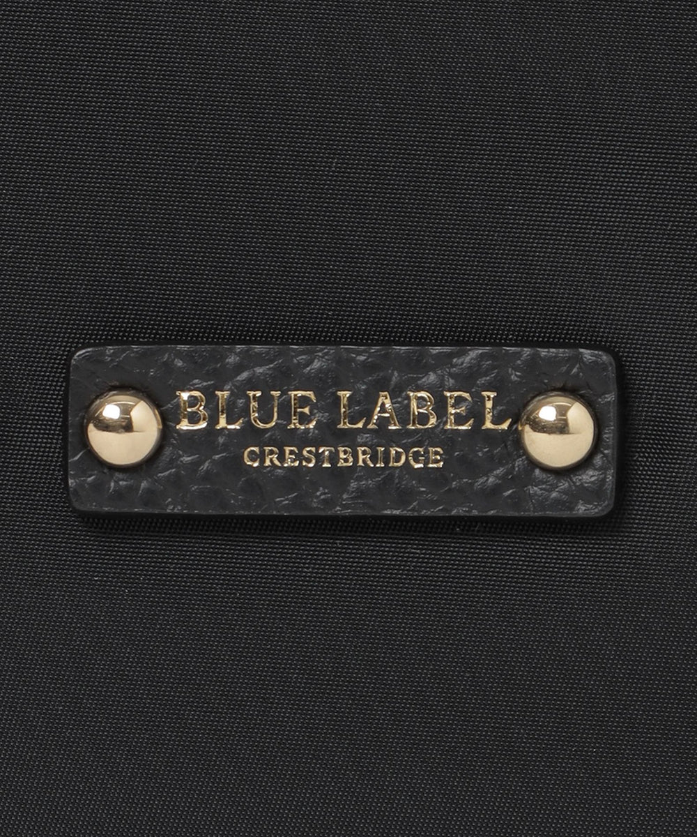 パーシャルクレストブリッジチェックナイロントート（バッグ）｜BLUE 