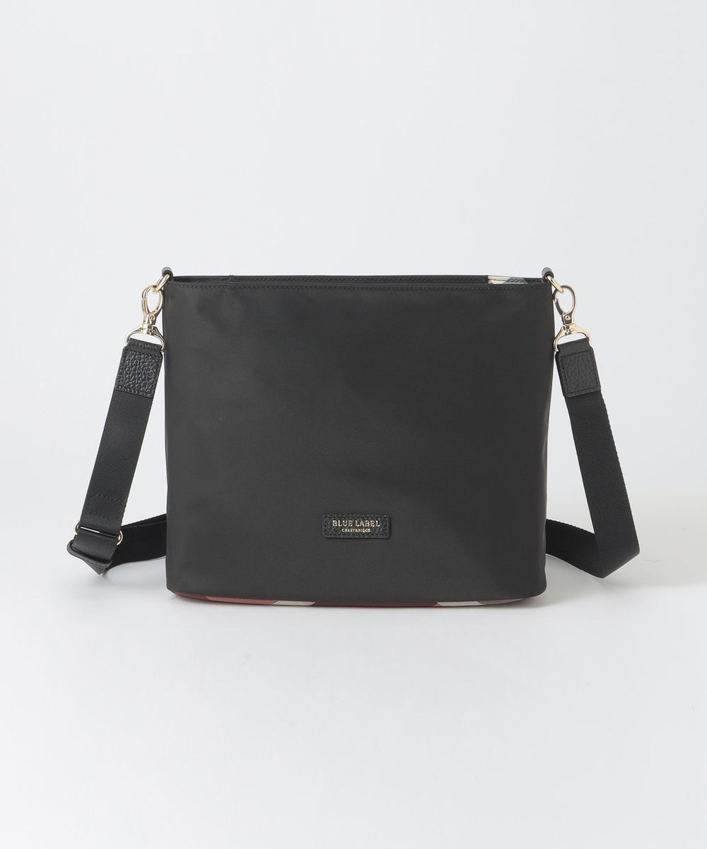 パーシャルクレストブリッジチェックナイロンワンショルダー（バッグ