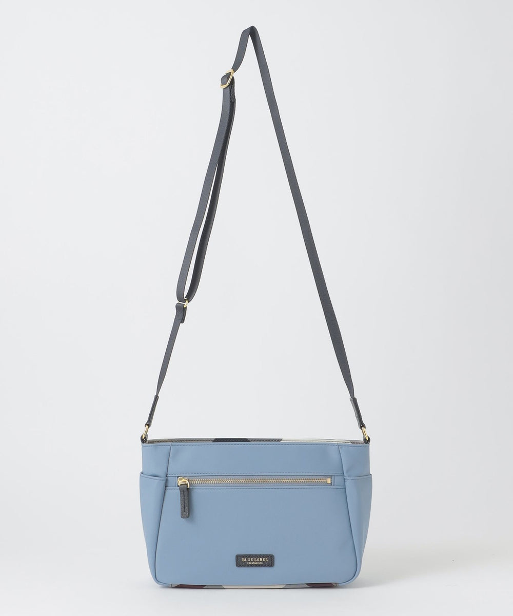 パーシャルクレストブリッジチェックナイロンミニショルダー（バッグ