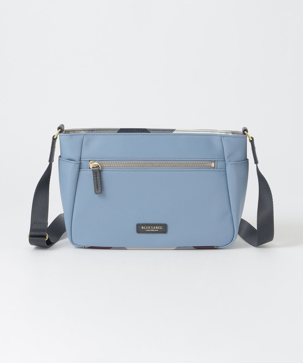 パーシャルクレストブリッジチェックナイロンミニショルダー（バッグ