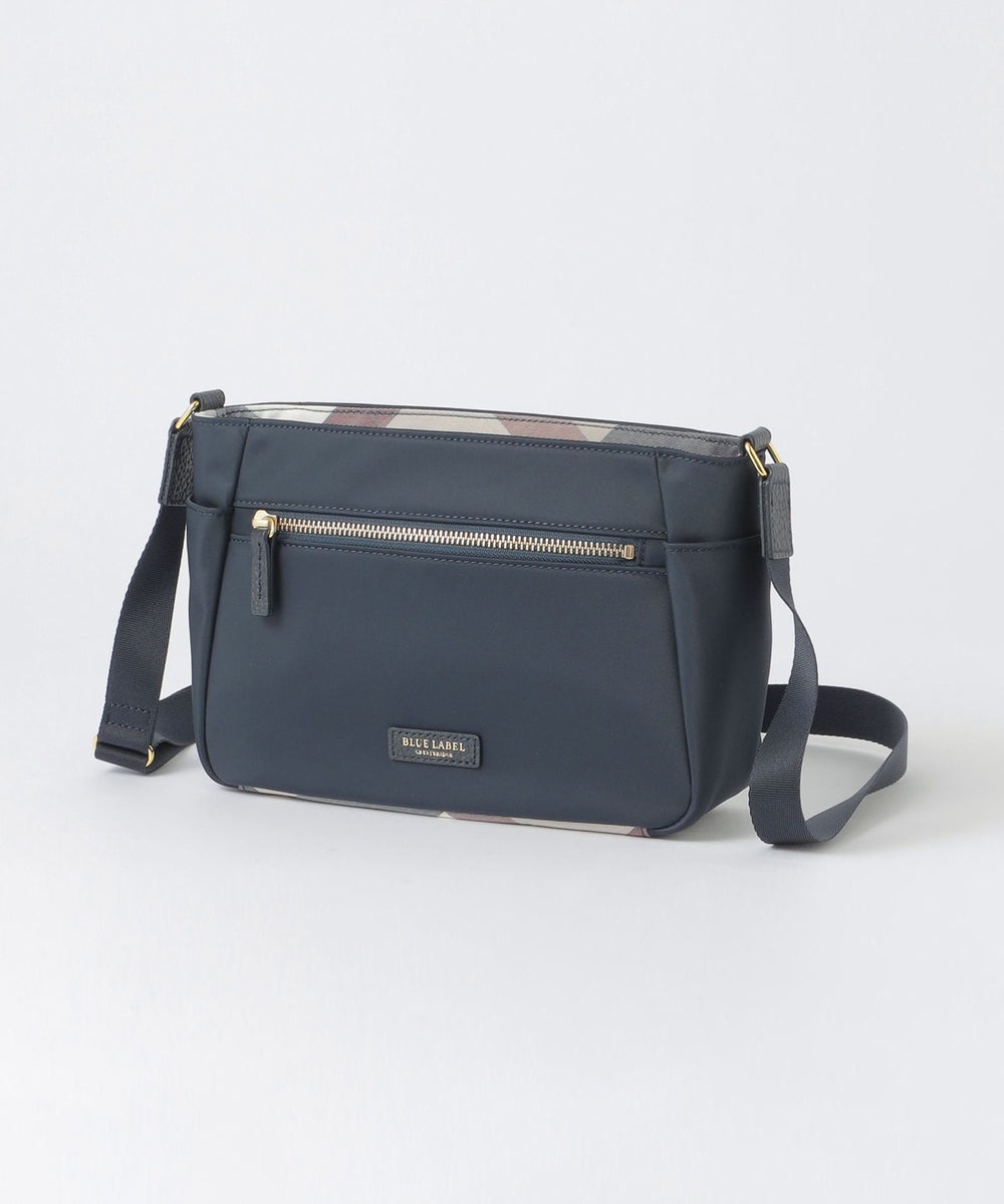 パーシャルクレストブリッジチェックナイロンミニショルダー（バッグ