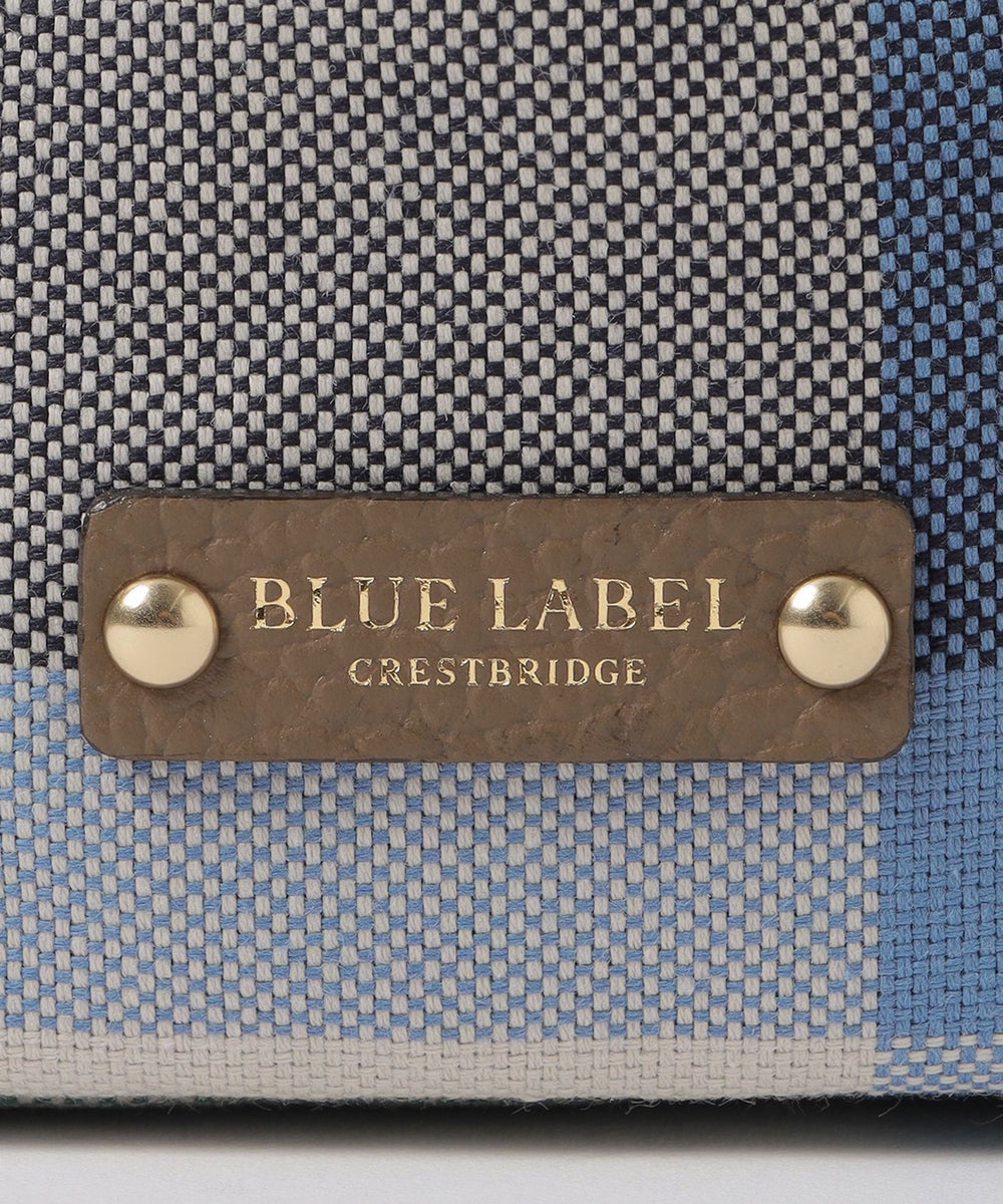 断捨離専用 ♡ ブルーレーベルクレストブリッジ 巾着 ショルダー ハンドバック BLUE LABEL CRESTBRIDGE ショルダーバッグ バッグ クレスト