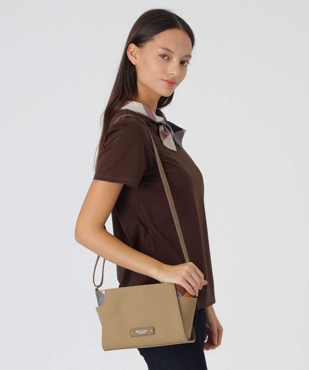 パーシャルクレストブリッジチェックPVCミニショルダー（バッグ  