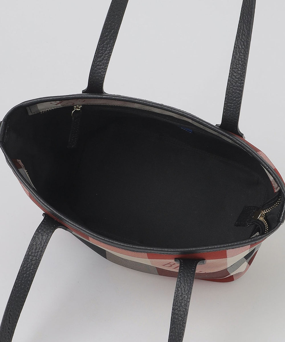 クレストブリッジチェックロゴプリントトート（バッグ）｜BLUE LABEL