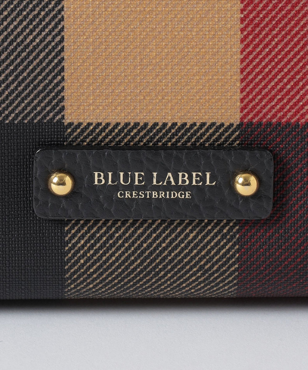 クレストブリッジチェックPVCミニショルダー(バッグ)|BLUE LABEL