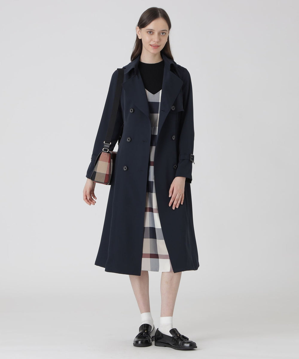 misa ブルーレーベルクレストブリッジ　トレンチコート　　チェック BLUE LABEL CRESTBRIDGE（ブルーレーベルクレストブリッジ）の