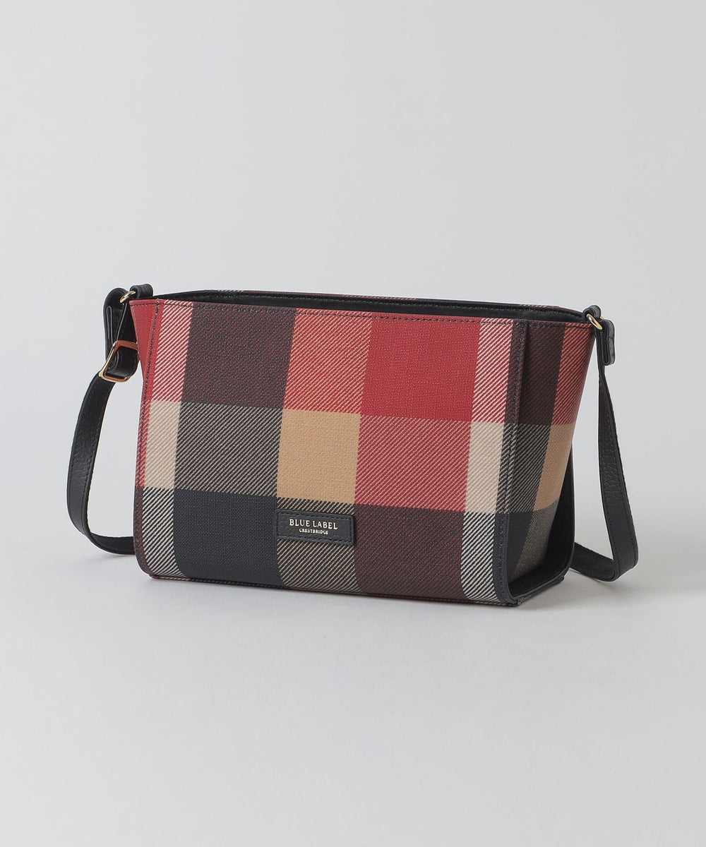 BRACK LABEL クレストブリッジ　ショルダーバッグ クレストブリッジチェックPVCミニショルダー（バッグ）｜BLUE LABEL