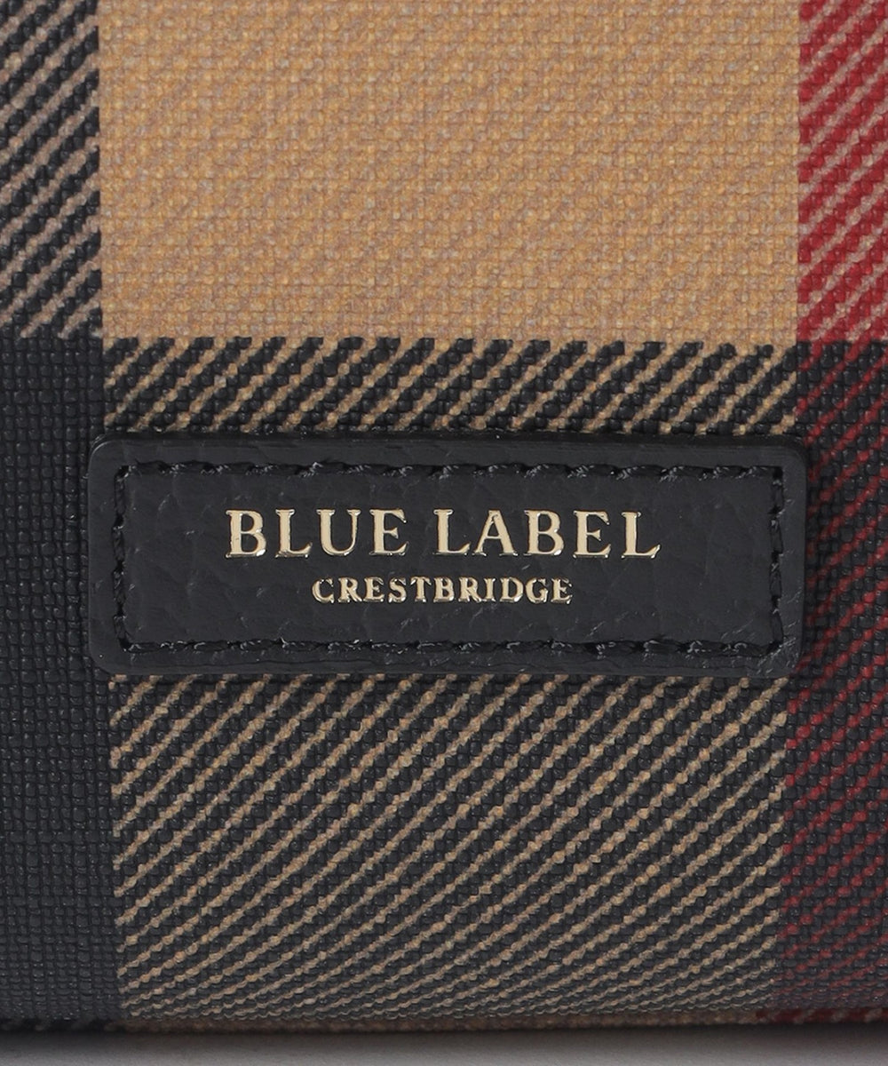 BRACK LABEL クレストブリッジ　ショルダーバッグ クレストブリッジチェックPVCミニショルダー（バッグ）｜BLUE LABEL