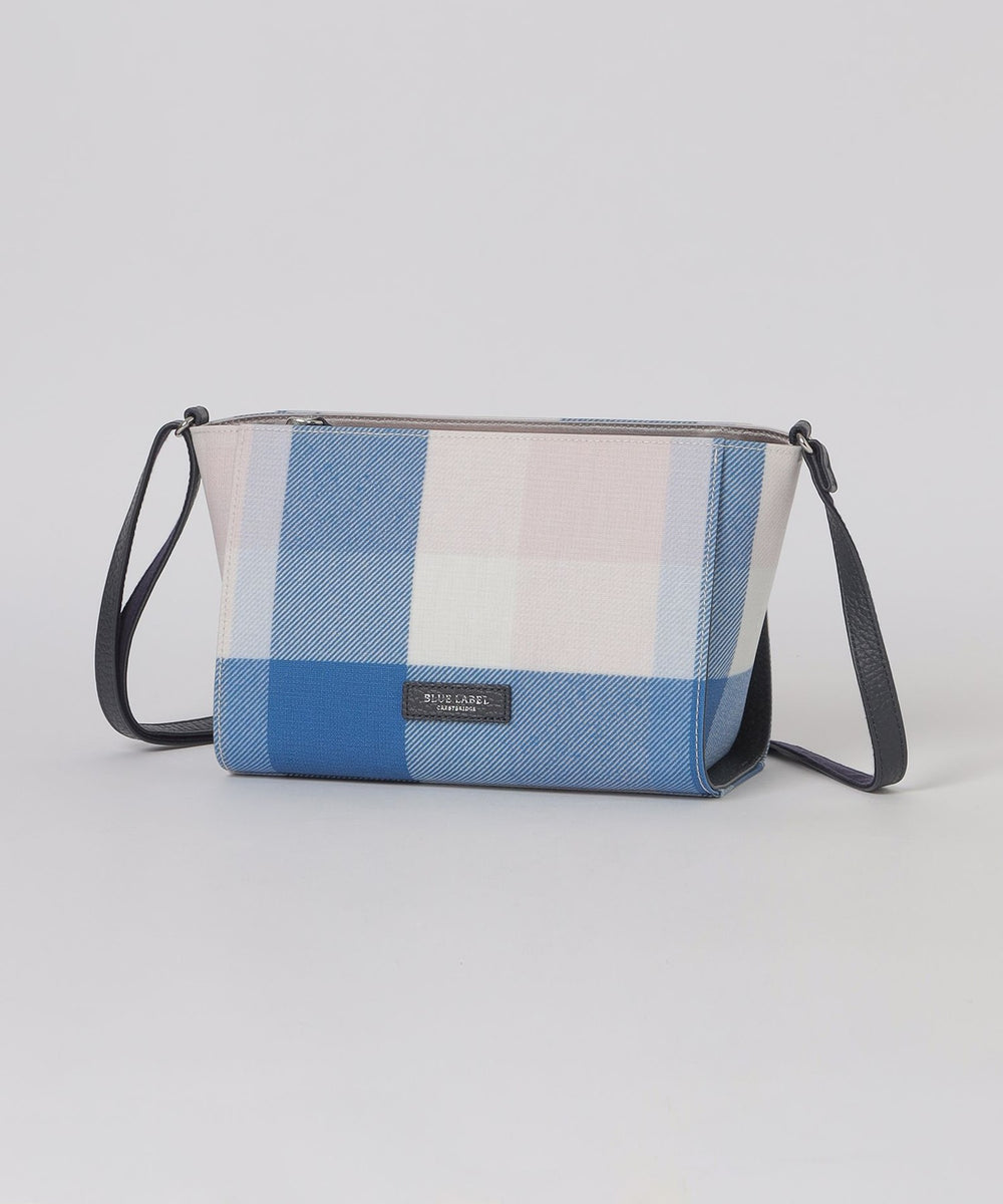 クレストブリッジチェックPVCミニショルダー（バッグ）｜BLUE LABEL