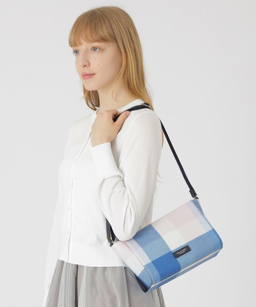 BLUE LABEL CRESTBRIDGE ショルダーバッグ クレストブリッジチェックPVCミニショルダー（バッグ）｜BLUE LABEL