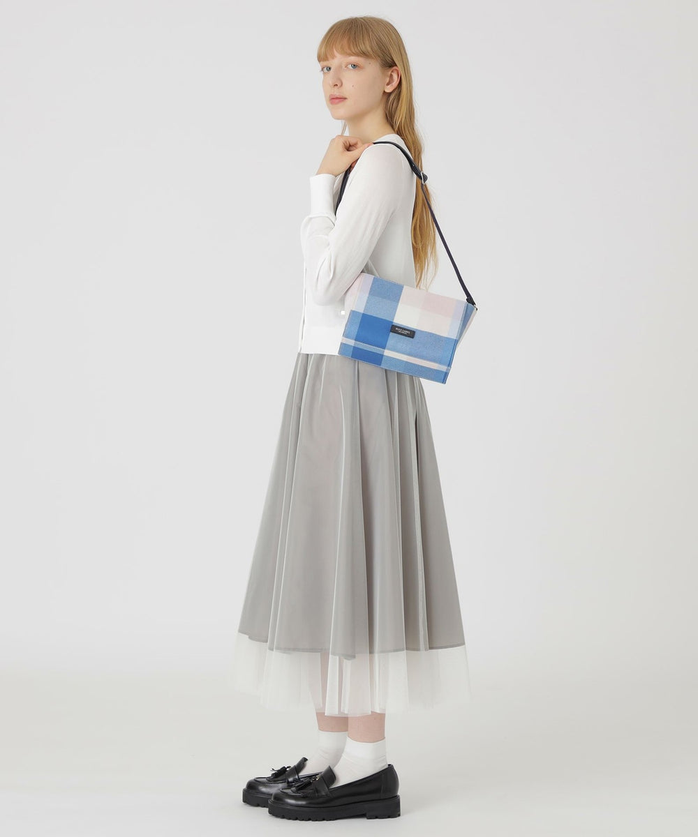 専用！！！！新品、未使用　ブルーレーベルクレストブリッジ ショルダーバッグ セール】 クレストブリッジチェックPVCミニショルダー （ショルダー