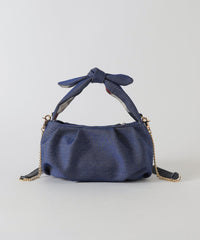 美品❤︎ブルーレーベルクレストブリッジ バックリボンチュニック 38サイズ★ ギャザーリボンバッグ（バッグ）｜BLUE LABEL CRESTBRIDGE