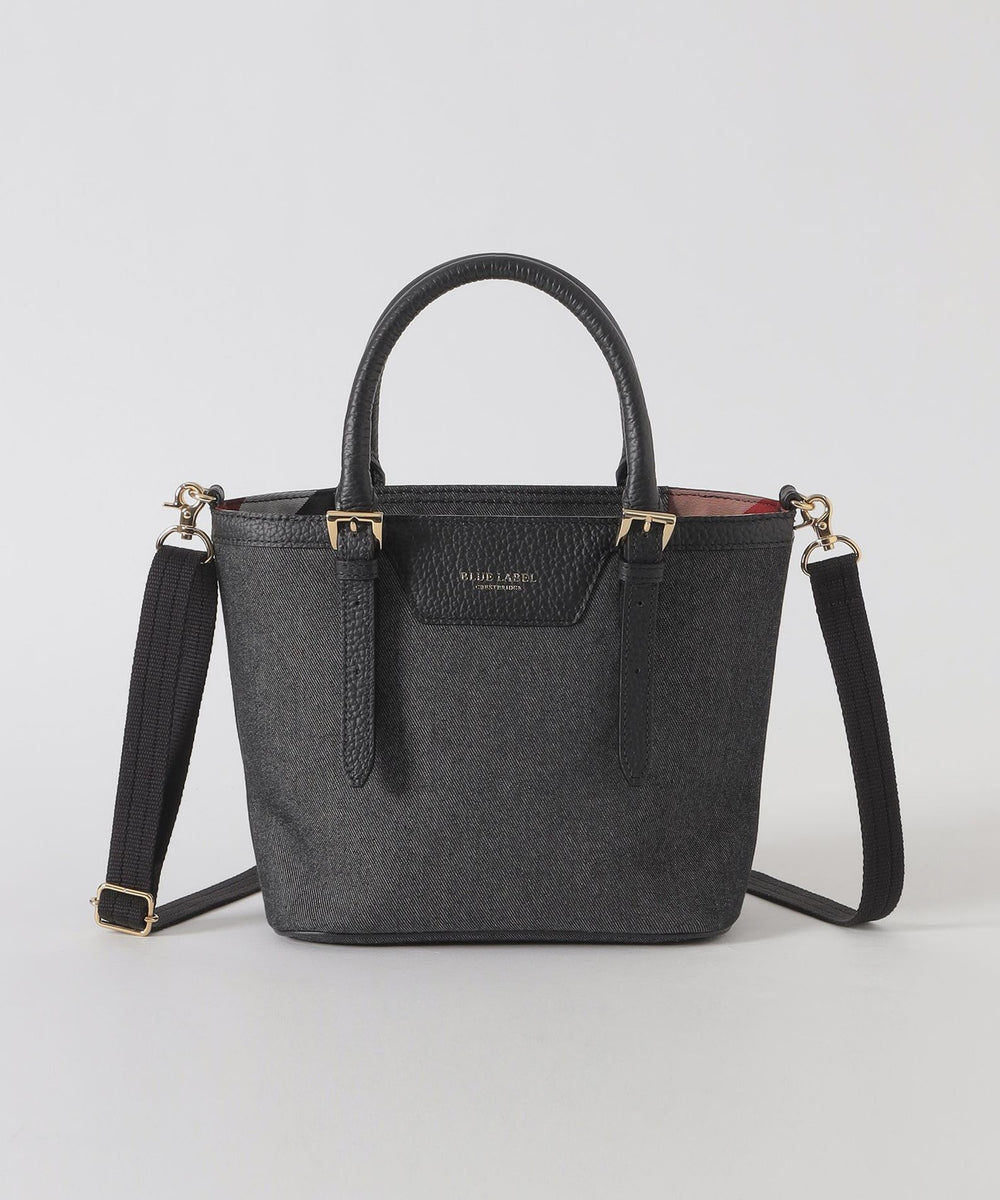 リルリンリン ミニトートバッグ(ショルダー紐付) デニムミニトート（バッグ）｜BLUE LABEL CRESTBRIDGE(ブルーレーベル