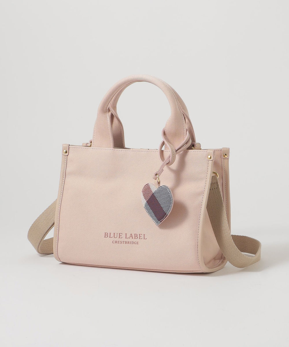 ハートチャーム付きミニトート（バッグ）｜BLUE LABEL CRESTBRIDGE