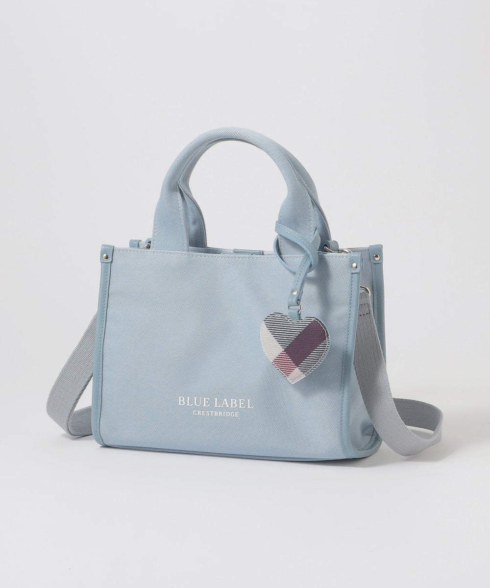 ハートチャーム付きミニトート（バッグ）｜BLUE LABEL CRESTBRIDGE