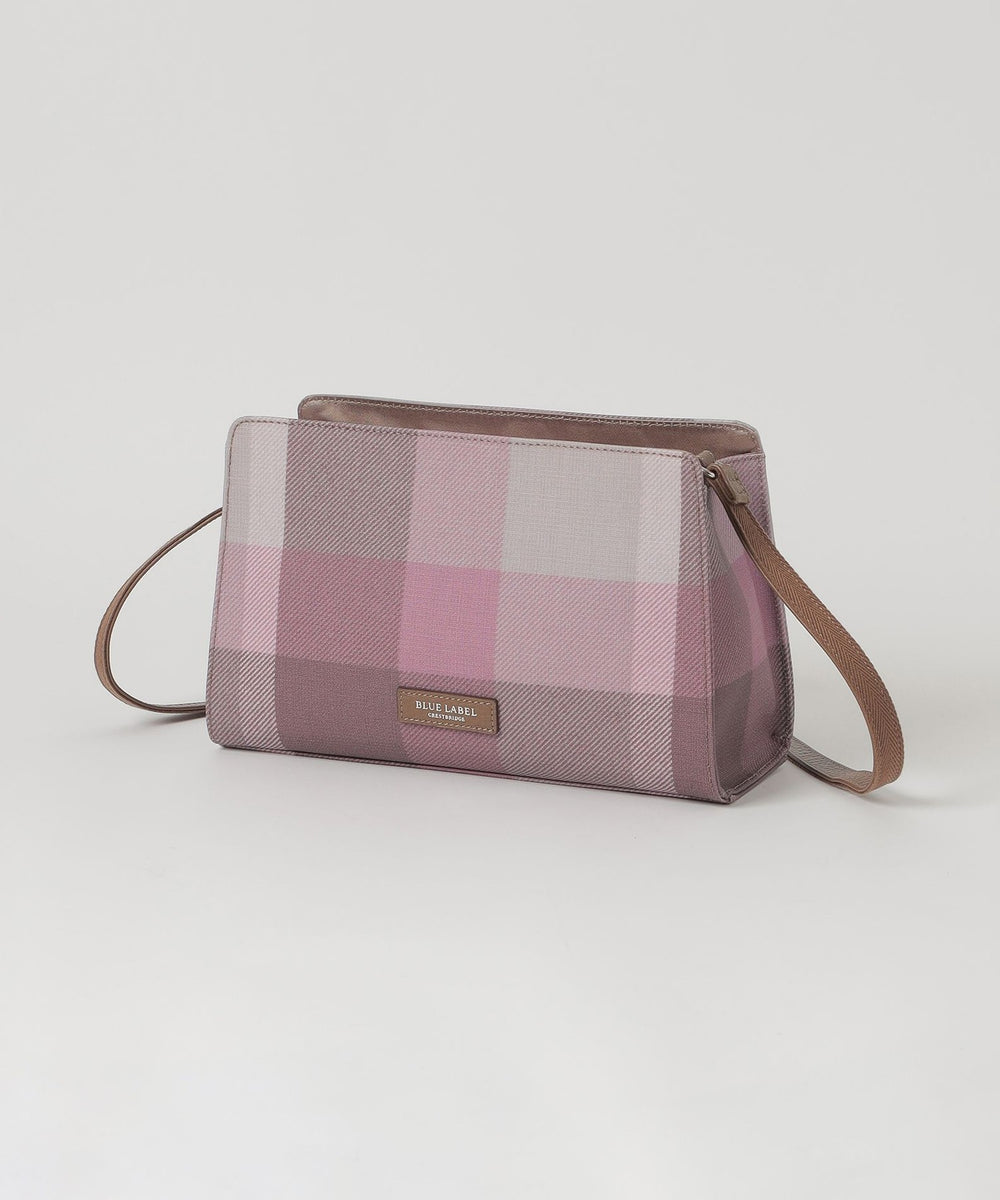 クレストブリッジチェックPVCミニショルダー
