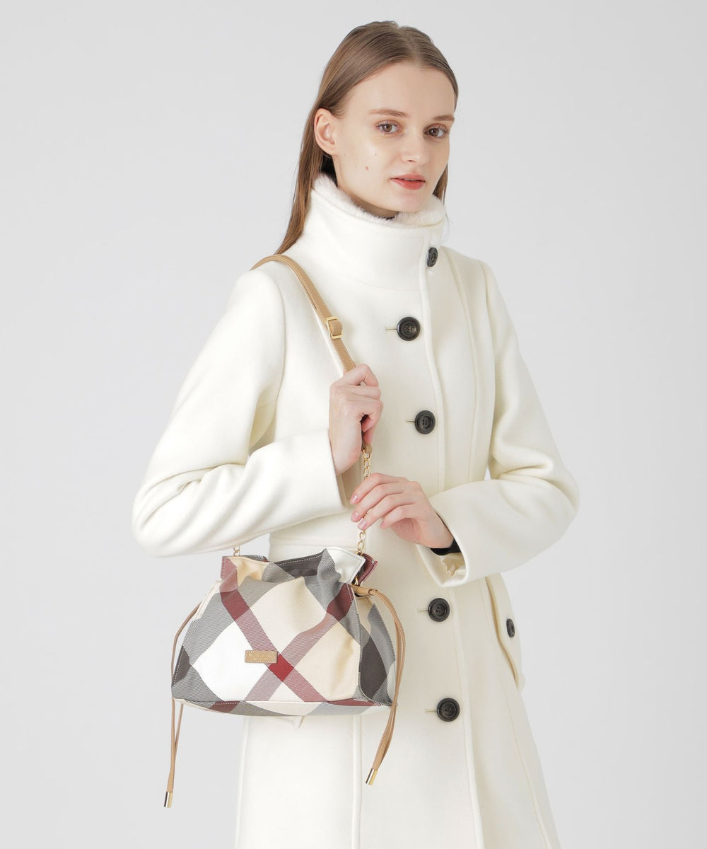 クレストブリッジチェックギャザーミニバッグ（バッグ）｜BLUE LABEL CRESTBRIDGE(ブルーレーベル・クレストブリッジ)【公式サイト】