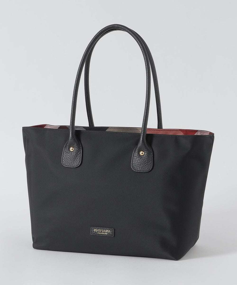 良品　ブルーレーベルクレストブリッジ　ナイロンハンドバッグ　トート　チェック クレストブリッジチェックトート（バッグ）｜BLUE LABEL