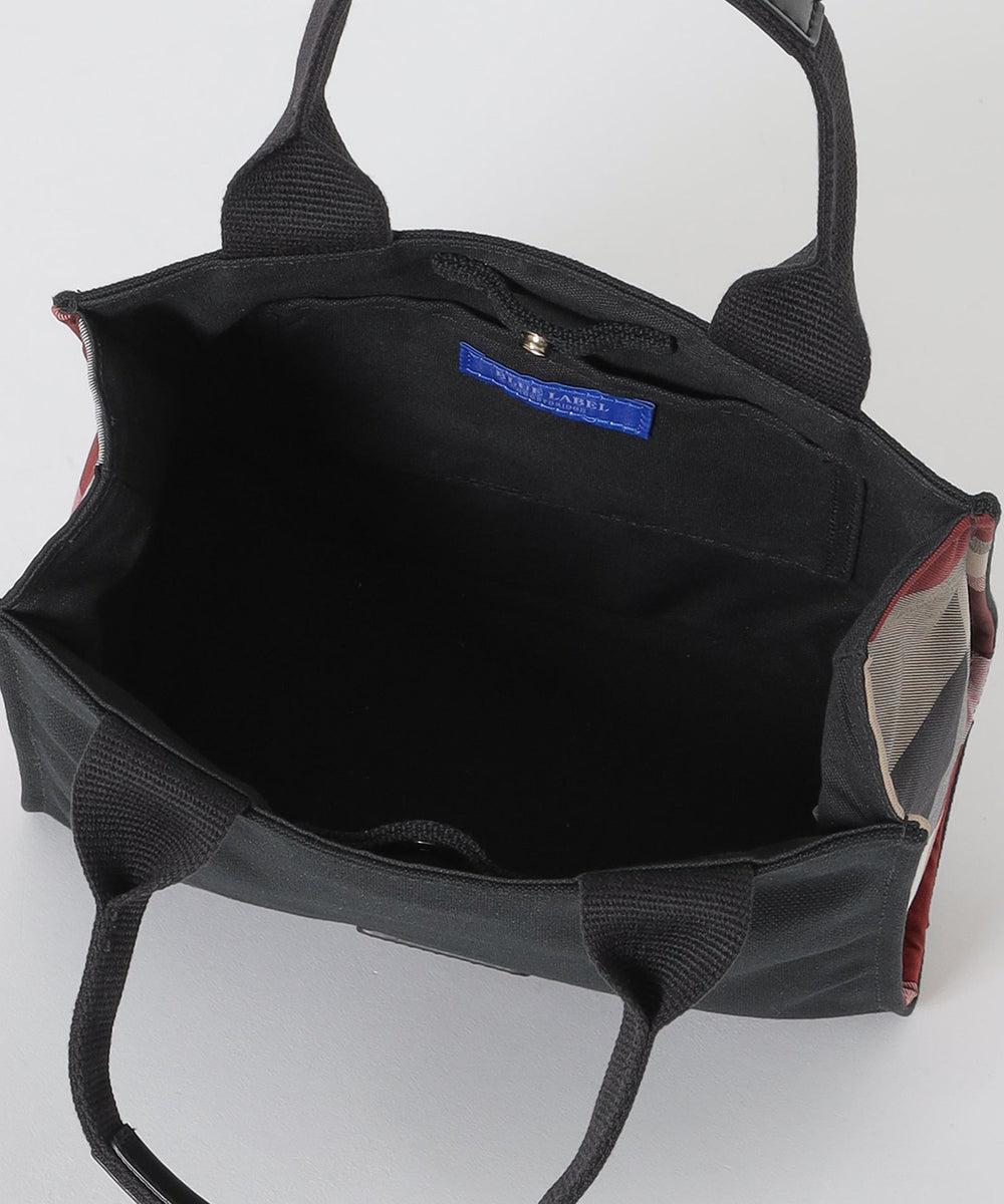 BLUE LABEEL CRESTBRIDGE バッグ 日本製 スクエアミニトート（バッグ）｜BLUE LABEL CRESTBRIDGE(ブルー