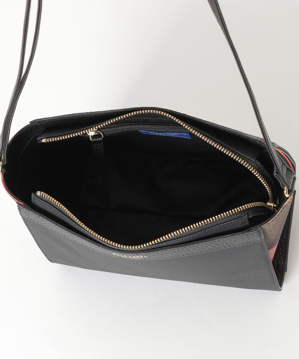 パーシャルクレストブリッジチェックPVCミニショルダー（バッグ
