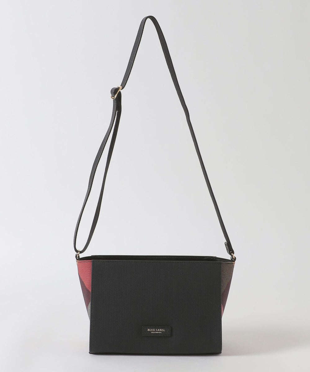 パーシャルリップストップクレストブリッジチェックショルダー WEB限定】パーシャルリップストップクレストブリッジチェック