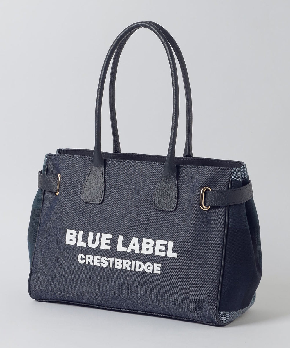 ロゴプリントハトメトート（バッグ）｜BLUE LABEL CRESTBRIDGE(ブルー