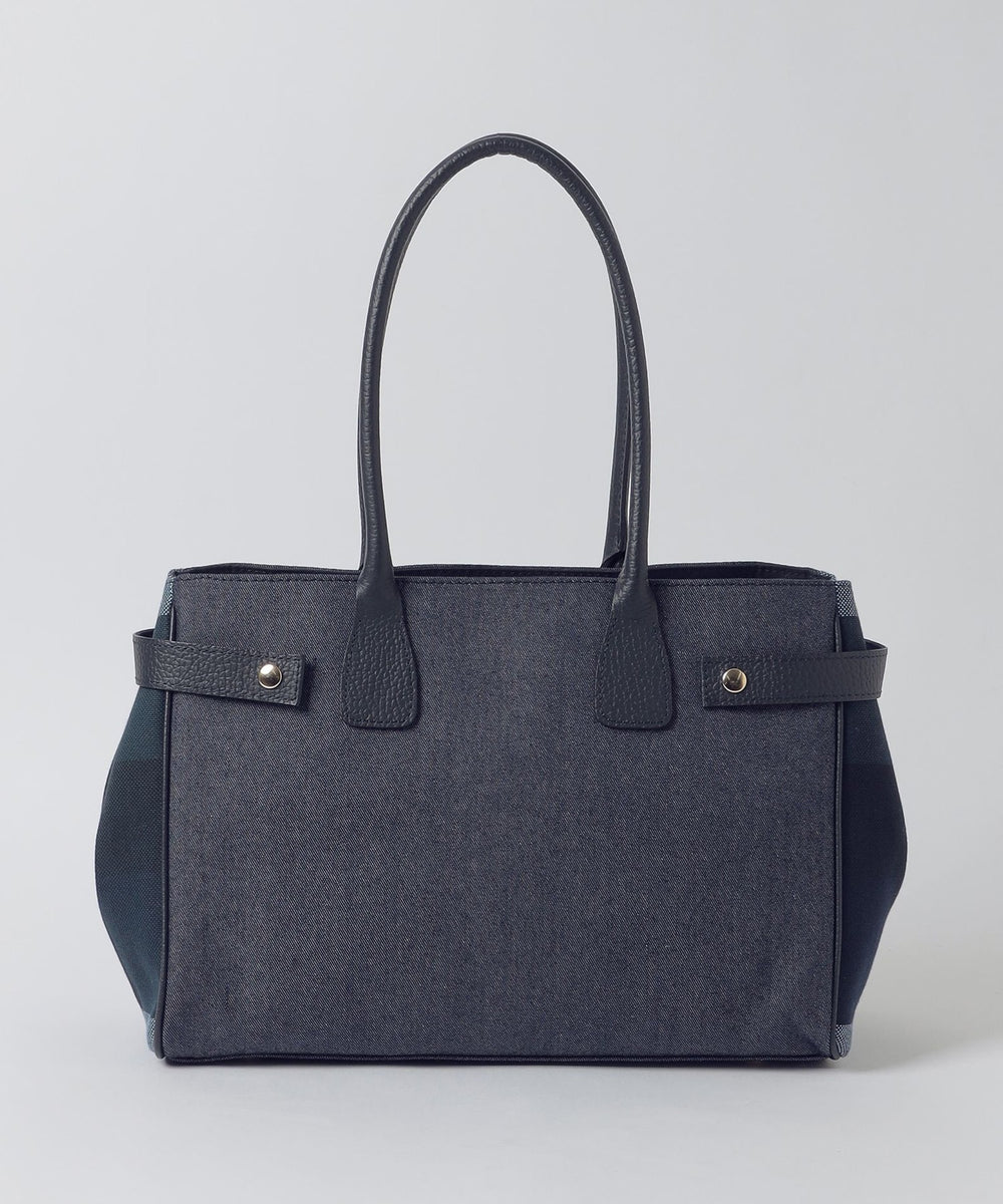 【ユニセックス】大容量✨ ブラックレーベル クレストブリッジ トートバッグ 紺 カジュアルトート（バッグ）｜BLUE LABEL CRESTBRIDGE(ブルーレーベル