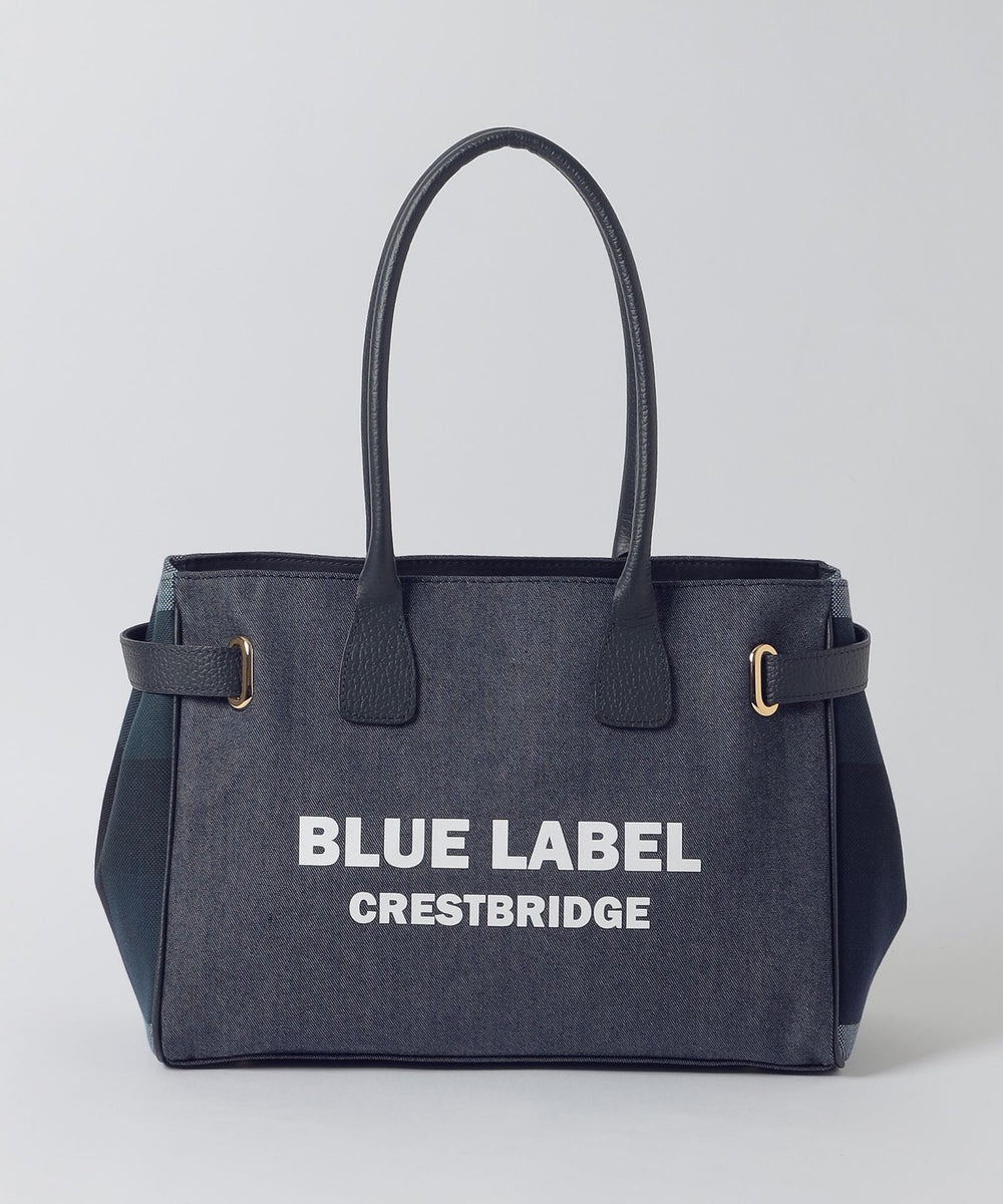 ロゴプリントハトメトート（バッグ）｜BLUE LABEL CRESTBRIDGE(ブルー