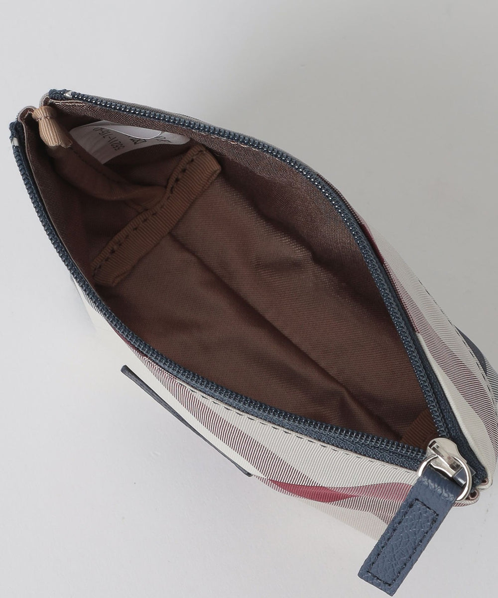 クレストブリッジチェックティッシュポーチ（ウォレット/ポーチ