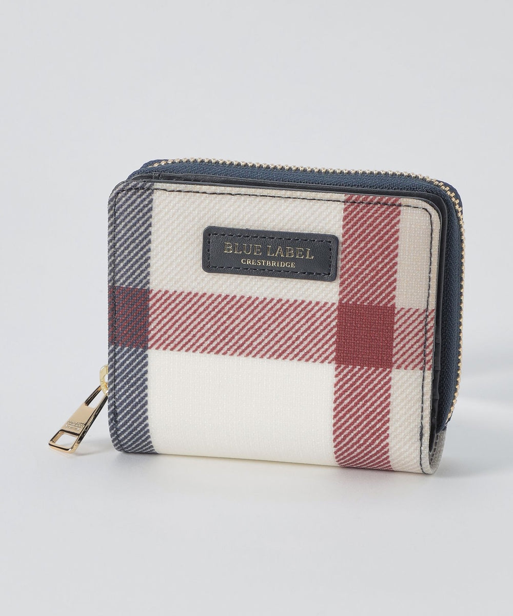 クレストブリッジチェックPVC二つ折り財布（ウォレット/ポーチ）｜BLUE LABEL CRESTBRIDGE(ブルーレーベル・クレストブリッジ )【公式サイト】